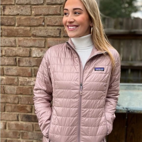 PATAGONIA Nano Puff® Jacket Mauve Pink Size XS - Picture 12 of 13